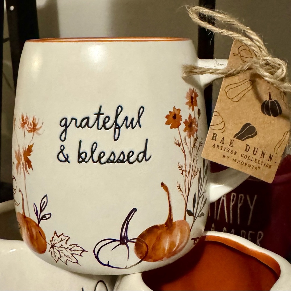 Rae Dunn - Grateful & Blessed ☕️